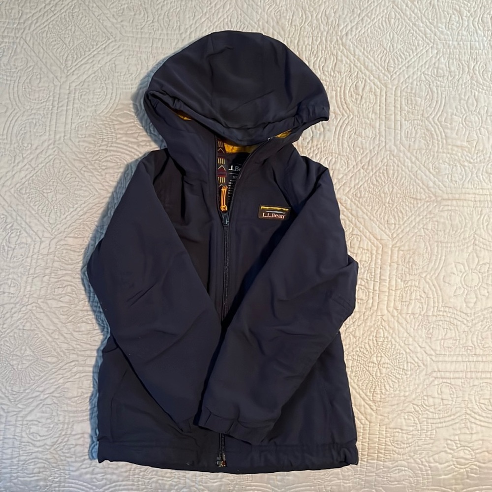 EUC Kids L.L. Bean Jacket in Navy Blue